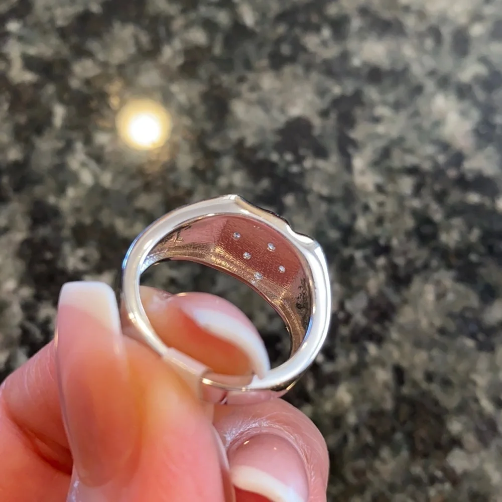 Men’s Sterling silver Wedding Ring 8 9 10 11 12